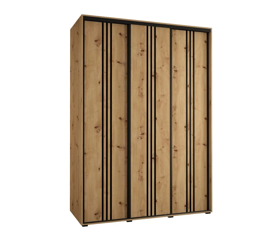 Cannes VI Sliding Door Wardrobe 180cm