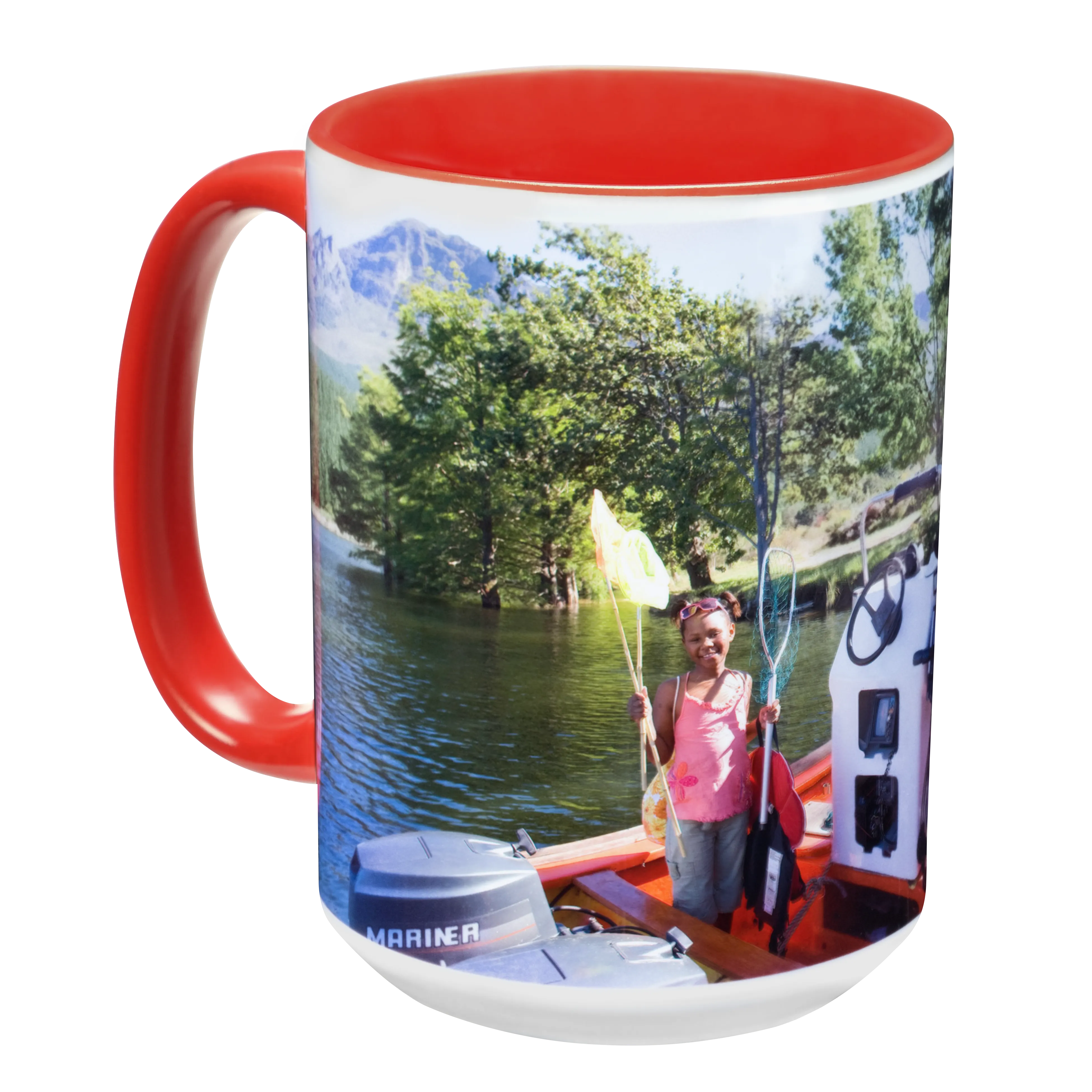 Colorful Photo Mugs