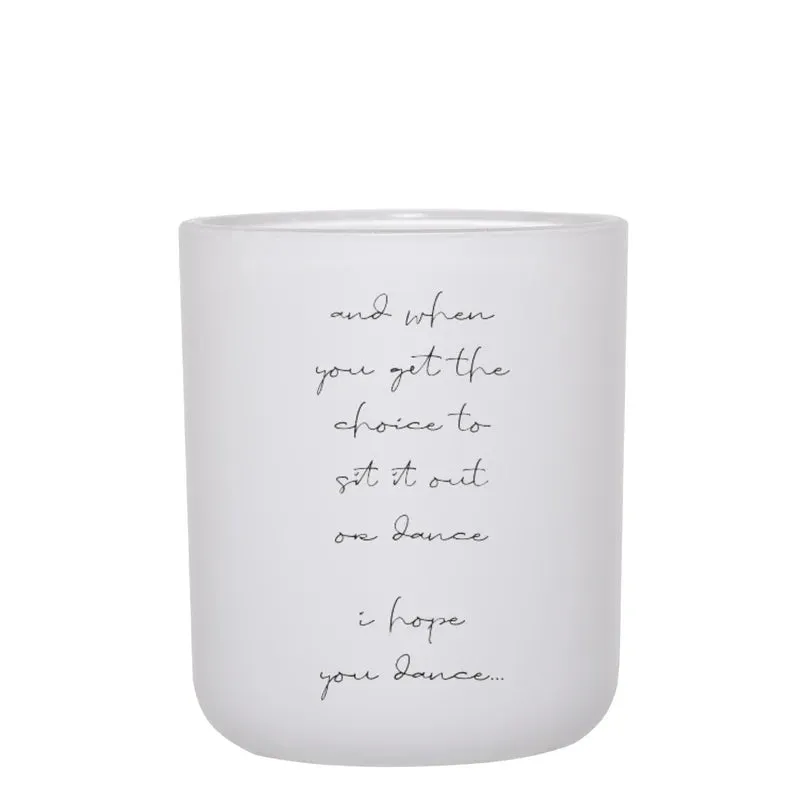 Damselfly - Enjoy the now candle
