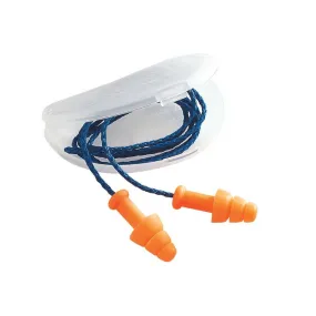 Honeywell Howard Leight SmartFit Reusable Orange Foam Corded Earplugs SMF-30