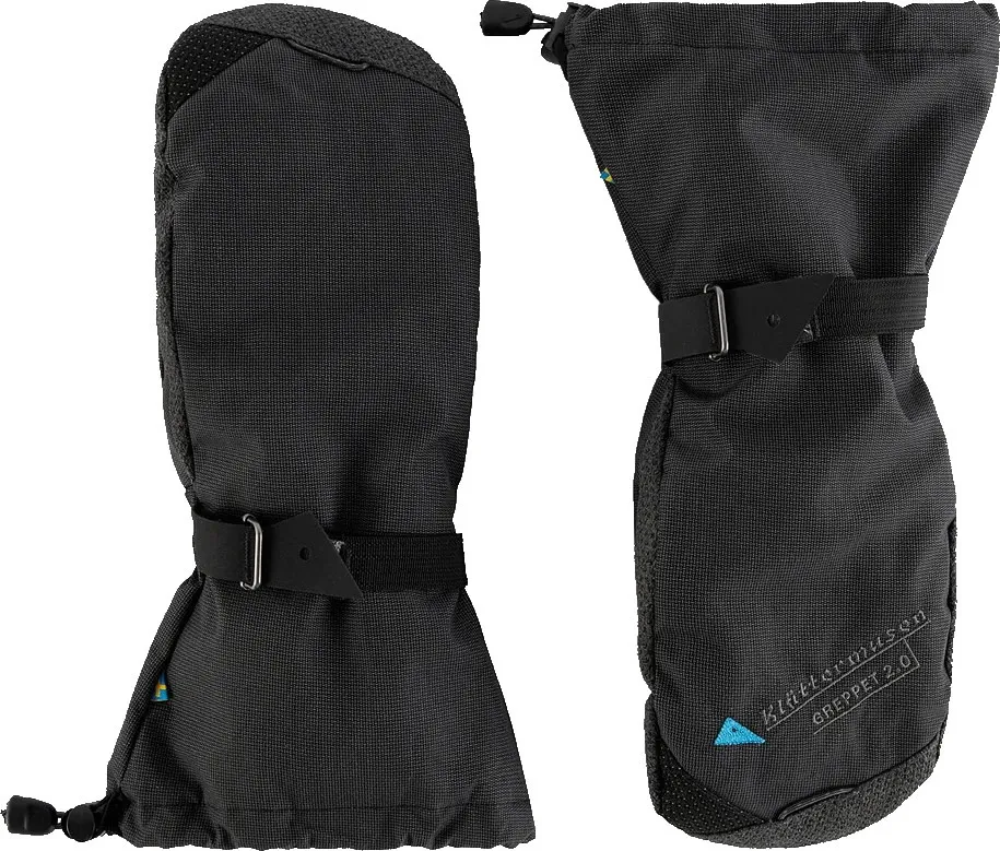 Klättermusen Men&#x27;s Greppet 2.0 Mitts Black | Buy Klättermusen Men&#x27;s Greppet 2.0 Mitts Black here | Outnorth
