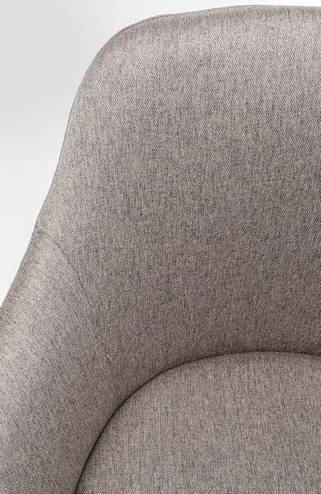 Lady Loco Taupe Swivel Armchair