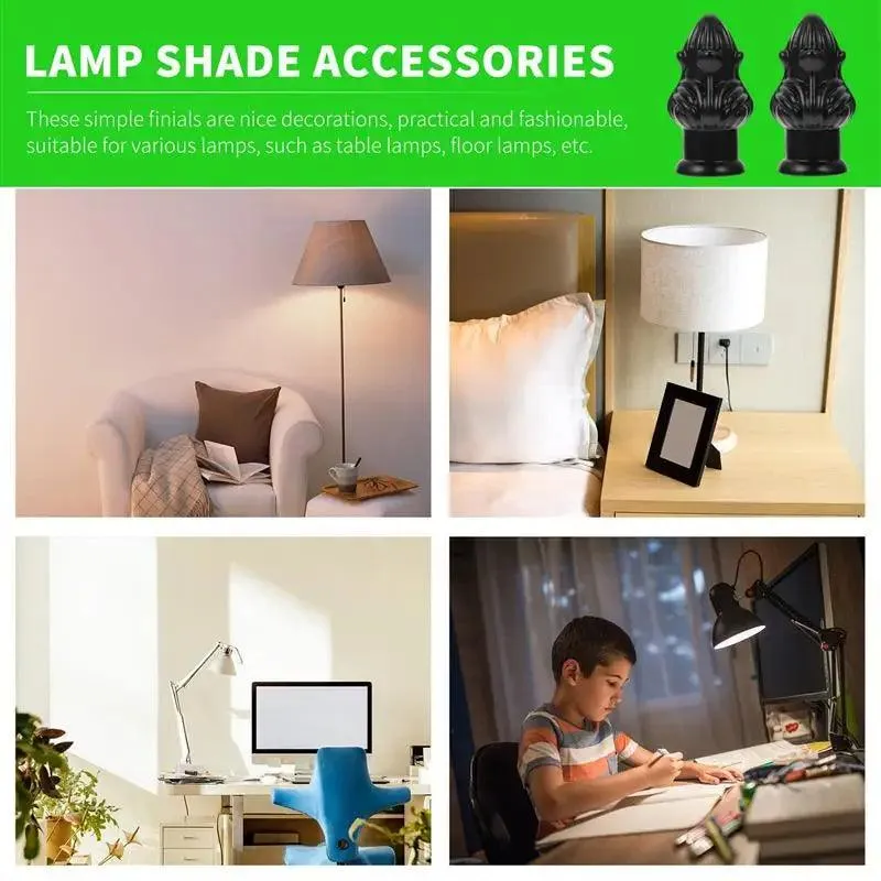 Lamp Finial Shade Finials Adapter Lampshade Lamp Shades For Table Lampss For Table Lampss For Table Lampsation Base Light Clip