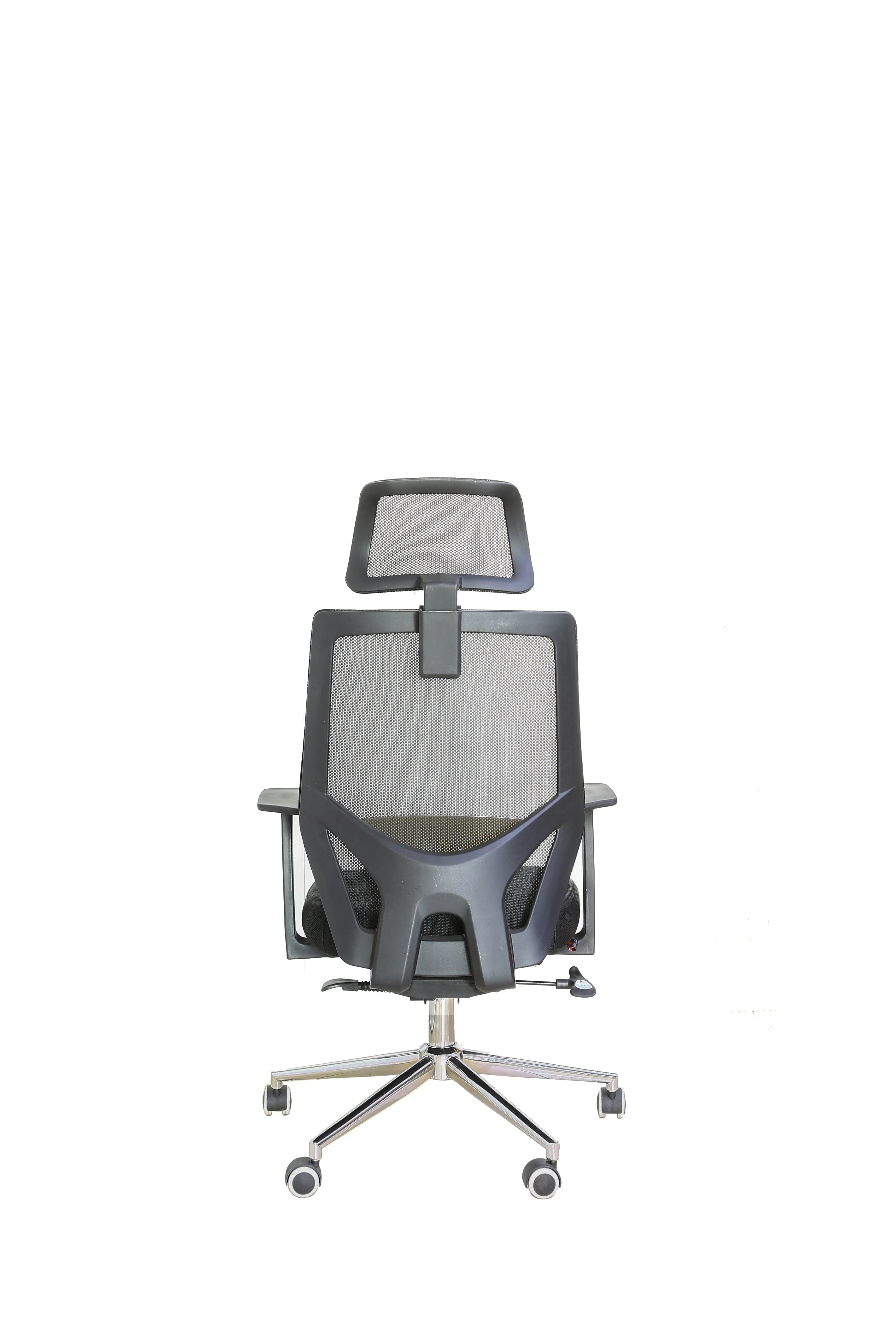 Office Desk Mash Chair, Ergonomic Computer Office Mash Chair with Adjustable Headrest and Lumbar Support, High Back Executive Swivel Chair Black - AFT9605HBL-Black