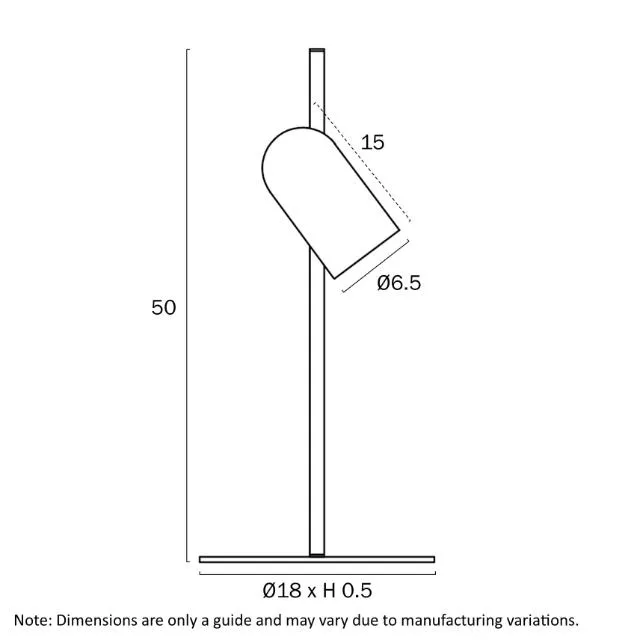 Telbix Kindle Table Lamp Gu10