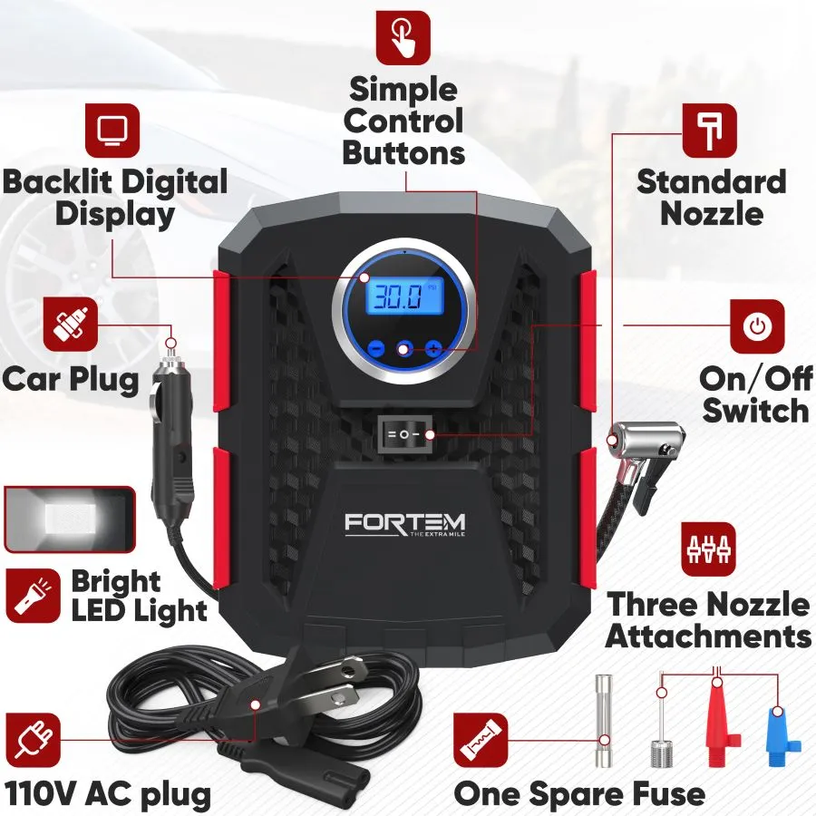 Tire Inflator 110V AC/DC